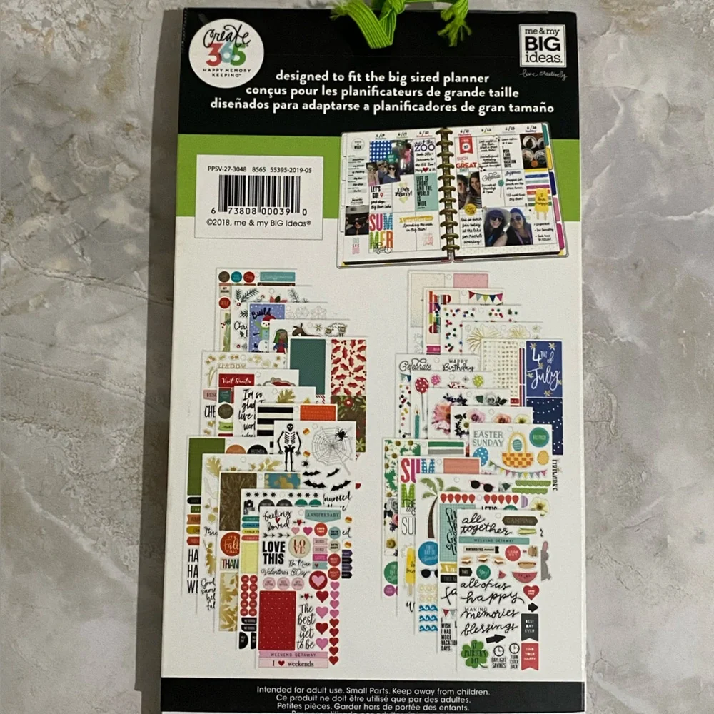 The Happy Planner Festive Holiday Planner Stickers Lot - Picture 3 of 7